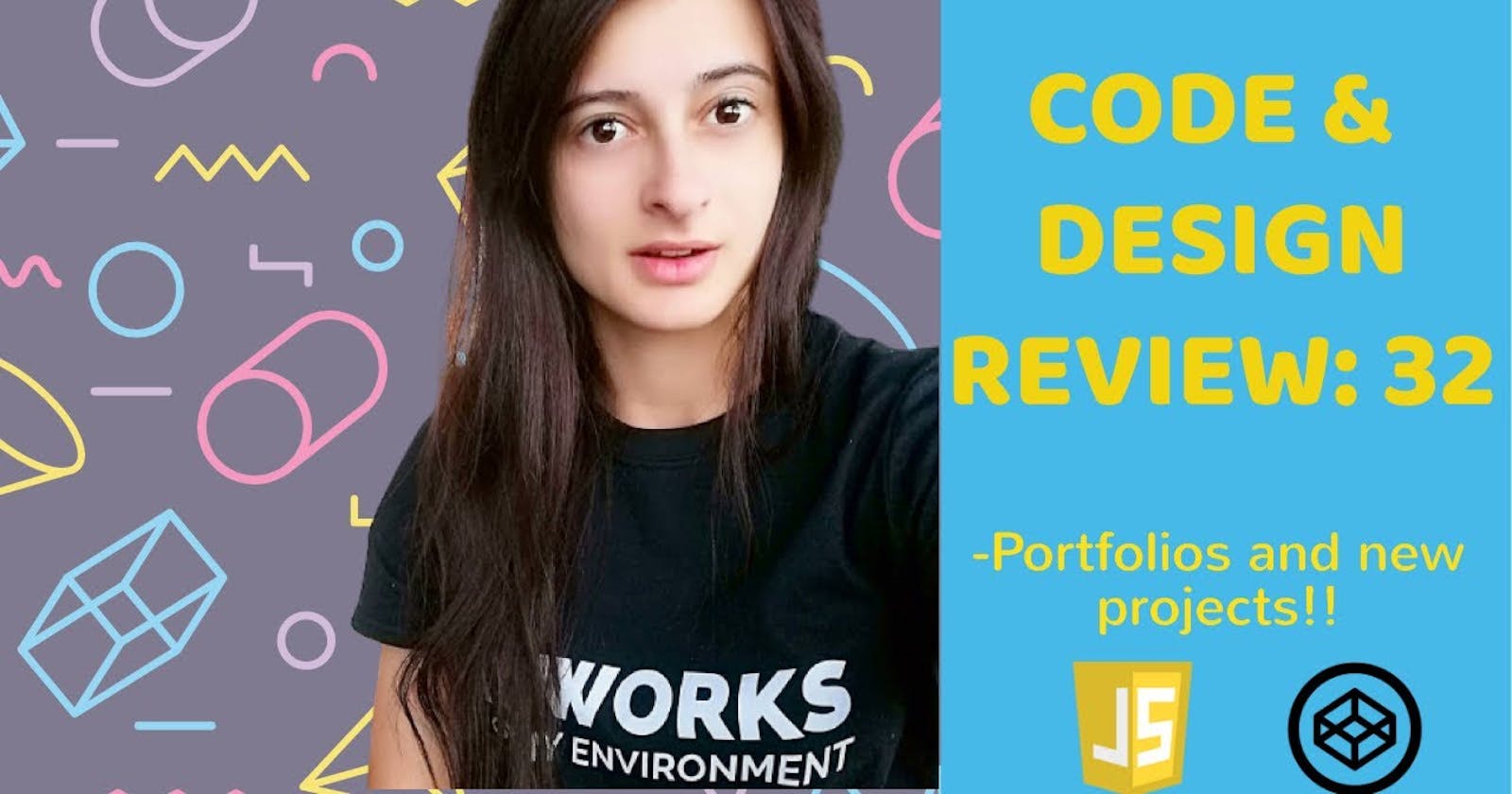 💽 Review 32: Portfolios and new projects!! | #elefDoesCode