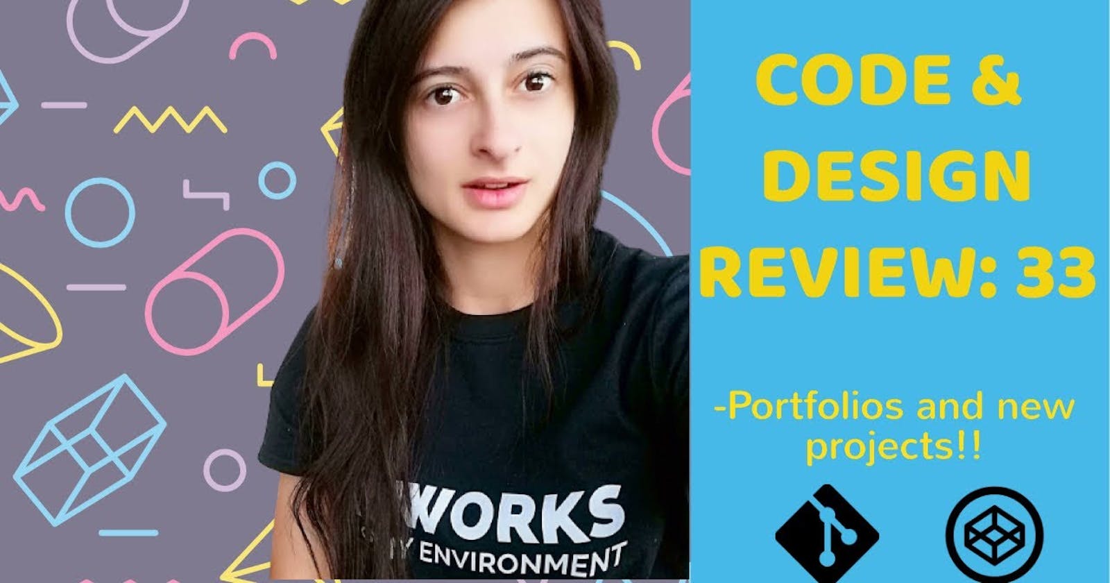 💽 Review 33: Portfolios and new projects!! | #elefDoesCode