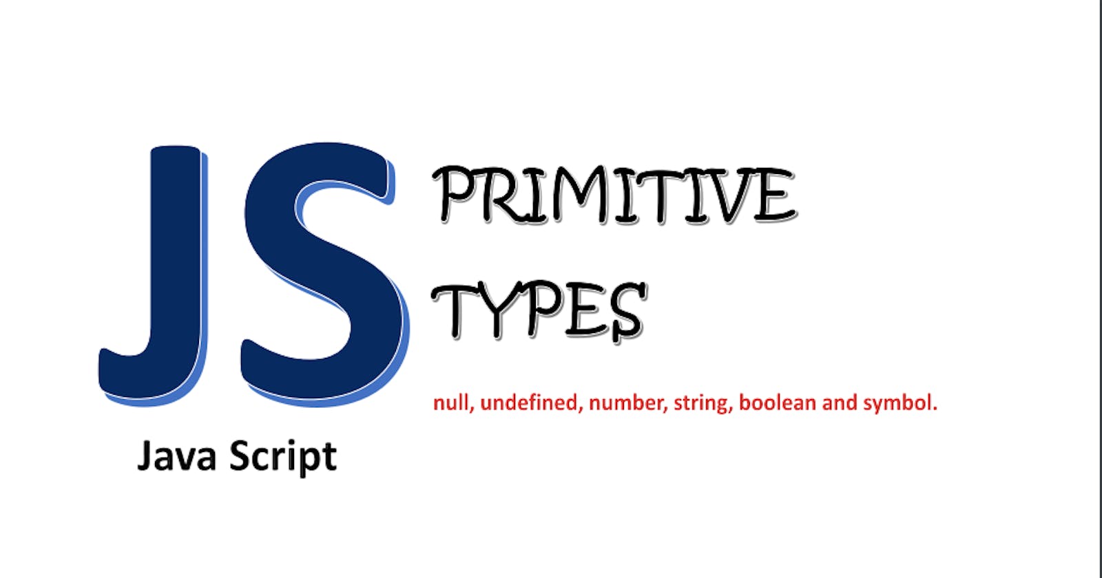 Introduction  to
Primitive types in JavaScript