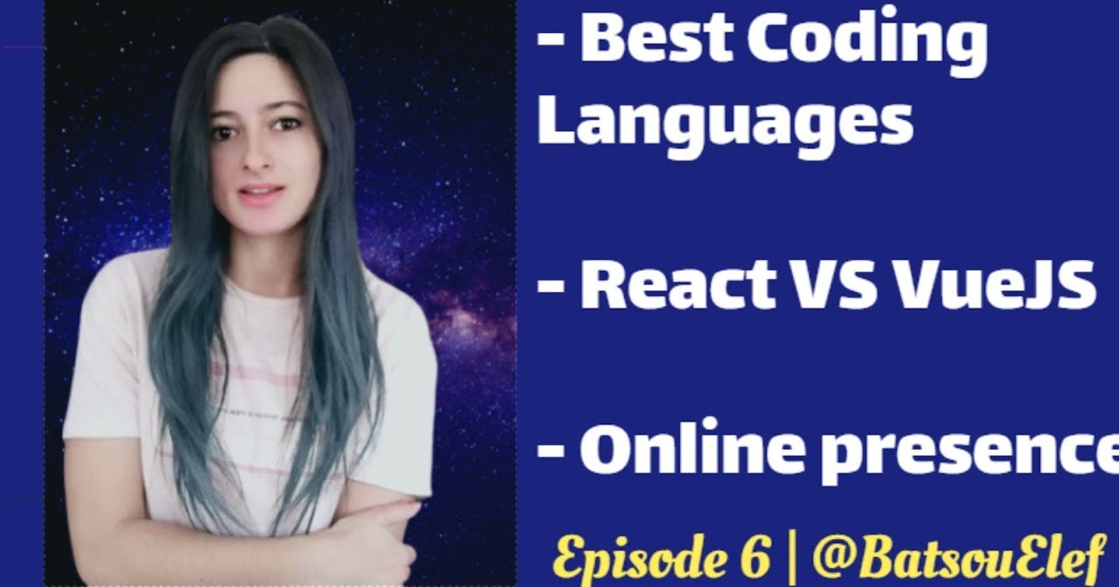 🔴 E6 | QnA LIVE | Best Coding Languages, React VS VueJS, Online Branding | 2020