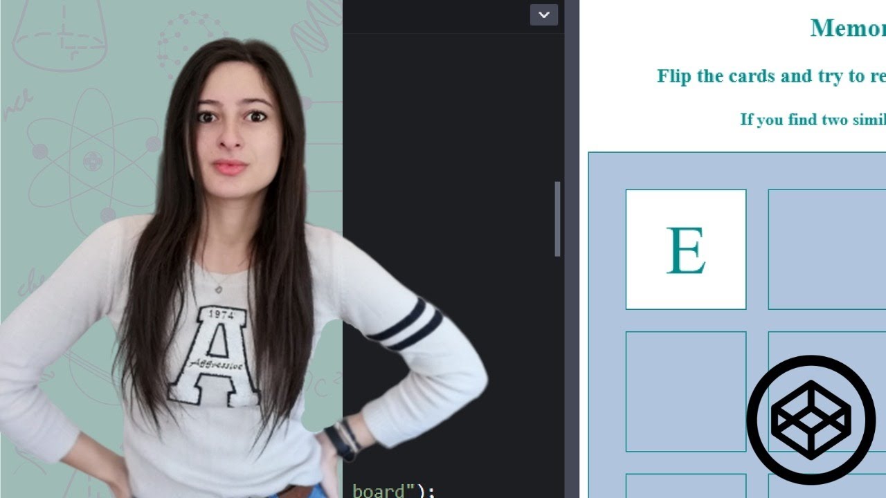 🌍Memory Game - Flipping Cards (JS + CSS) [YouTube LIVE]