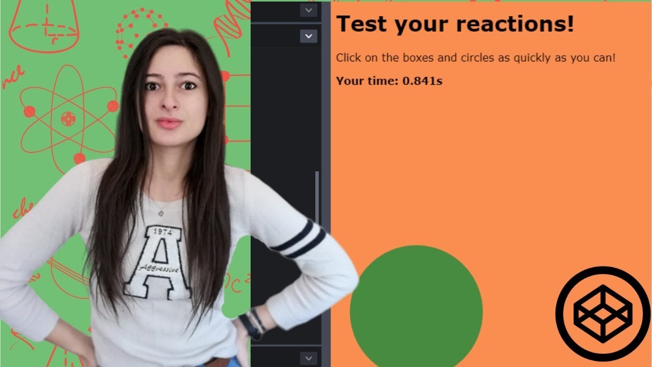 🌍Game: test your reactions (CSS + JS) [YouTube LIVE]!