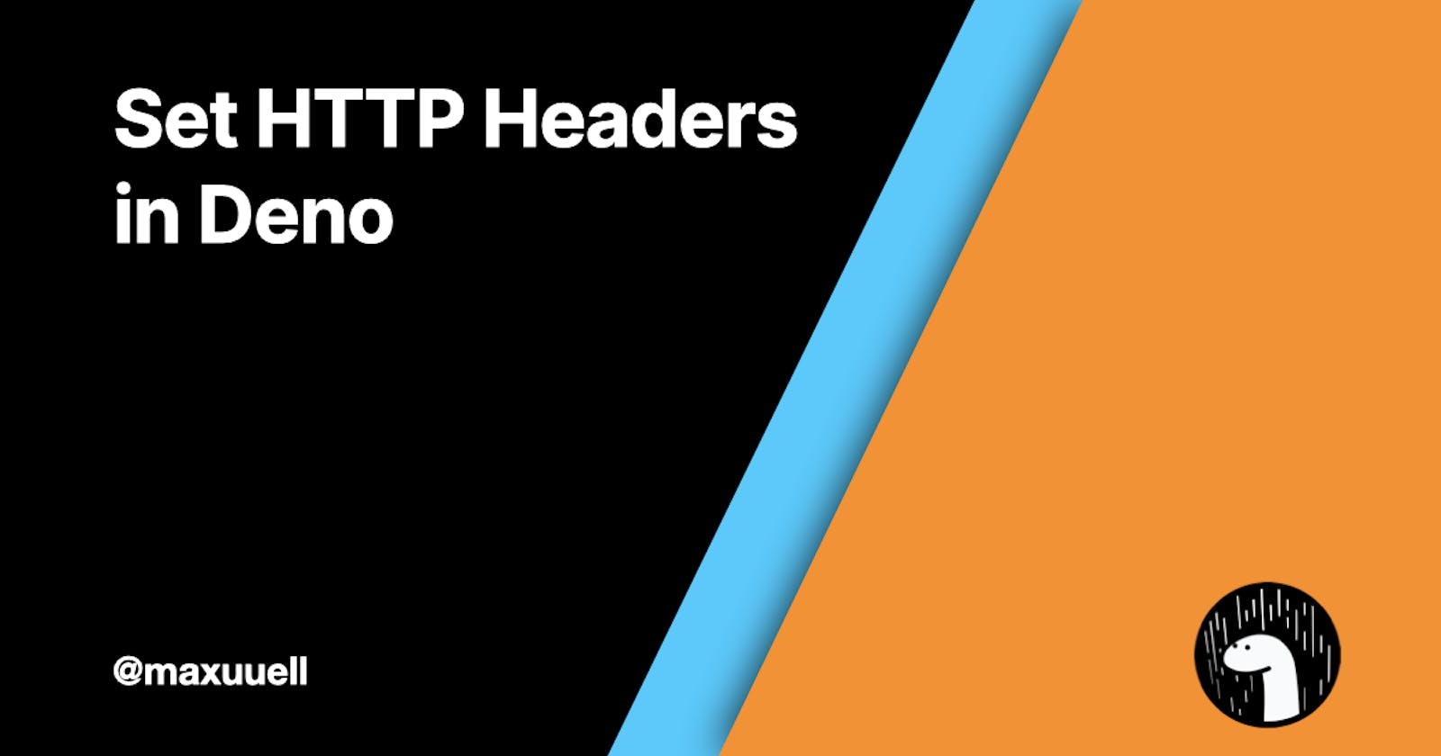 Set HTTP Headers in Deno