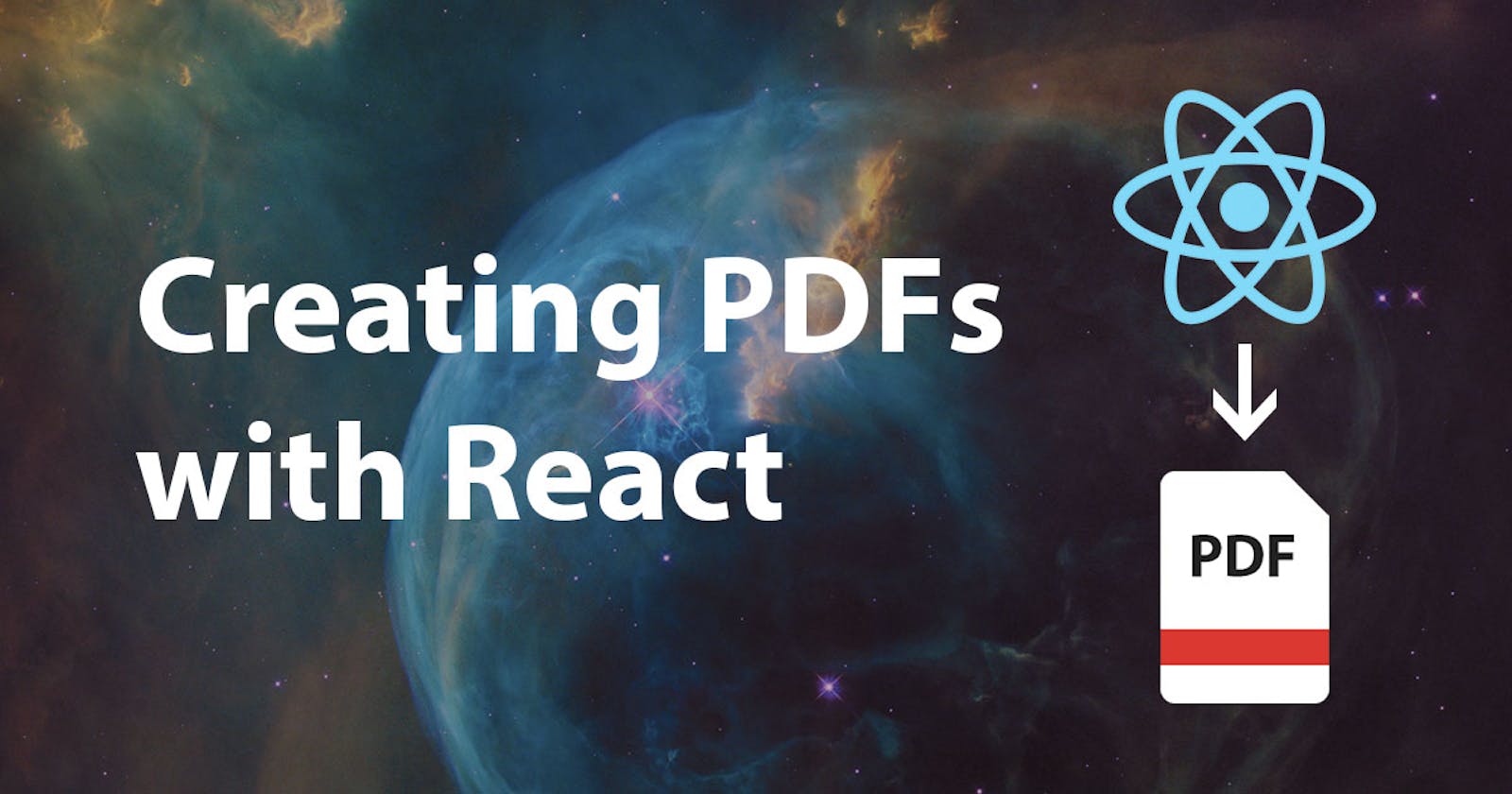 Creating PDFs with React