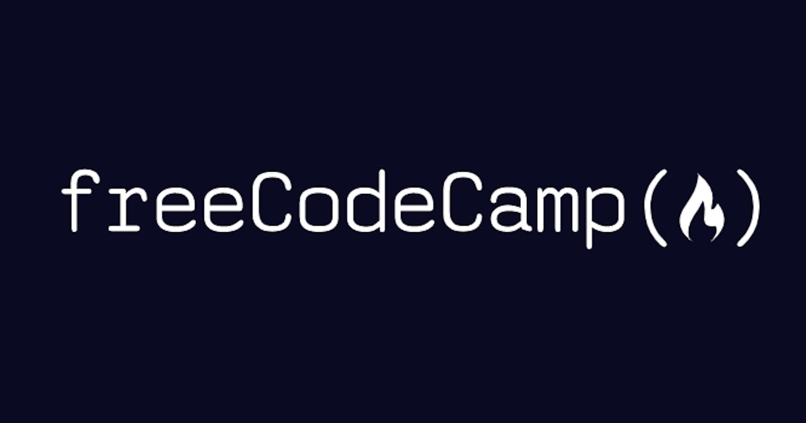 My Journey With freeCodeCamp