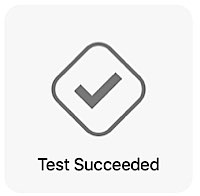 XCode tests succeeded