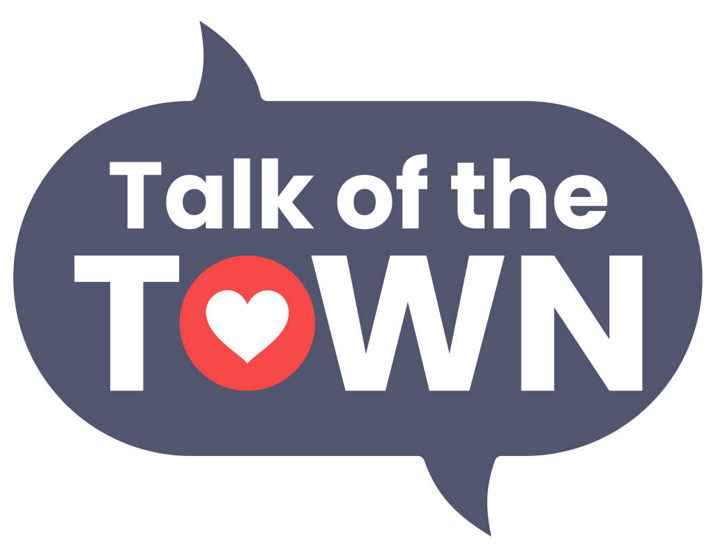 Talk of the town badge