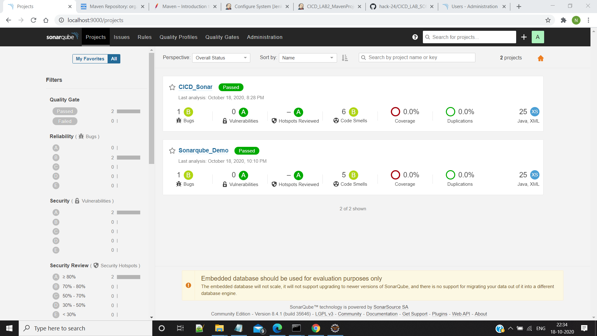 Sonarqube基础知识 Sonarqube Basics - Quick博客