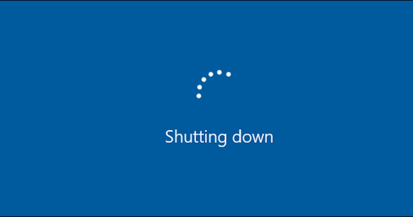 Python code to shutdown computer