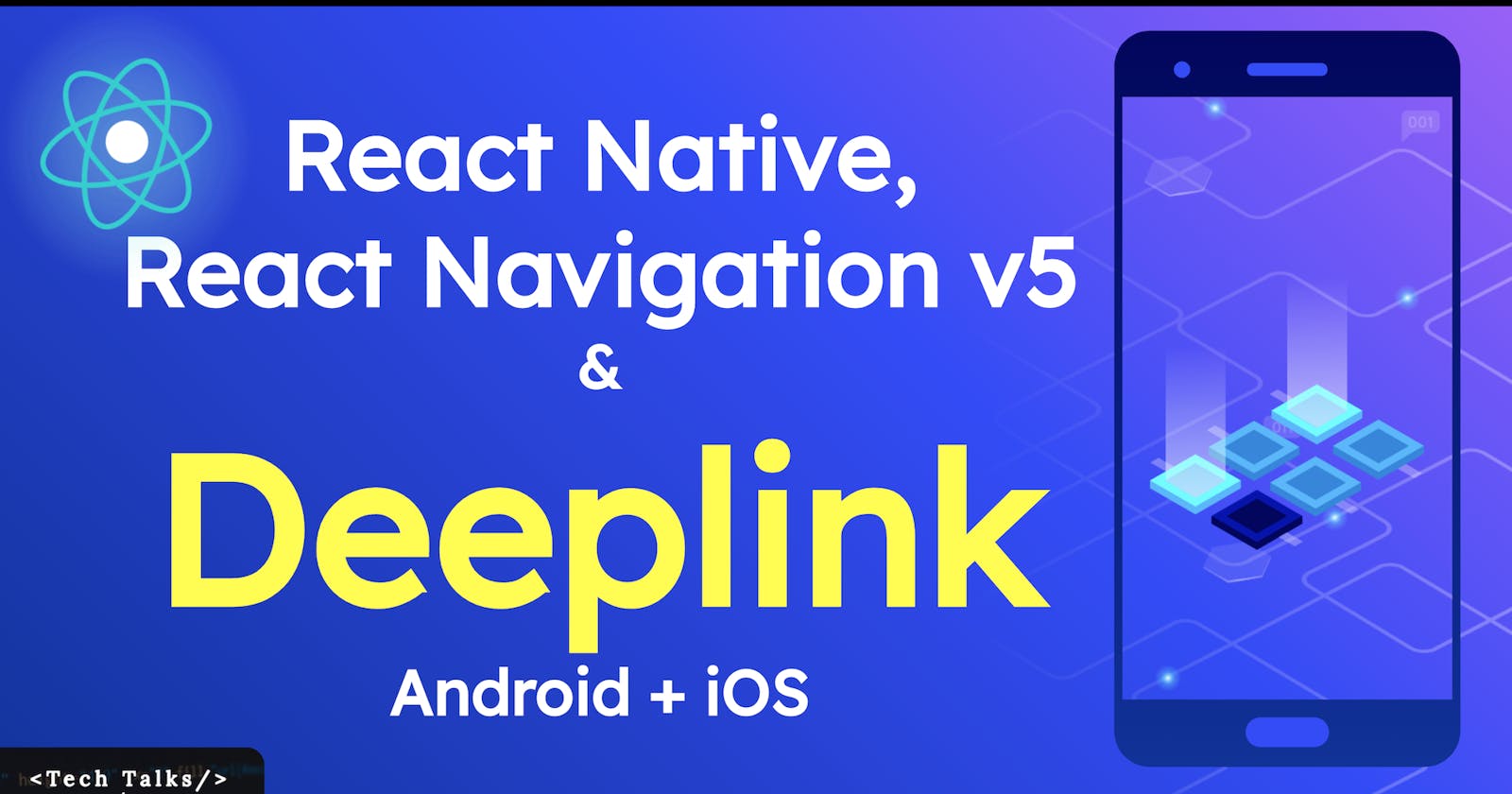 Deep linking in React Native app with React Navigation v5