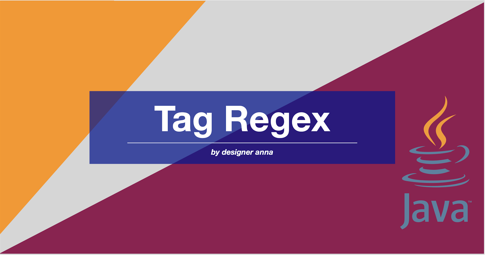 Regex tag generator in Java