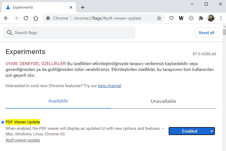 chrome-flags-experiments-deneysel-ozellikler