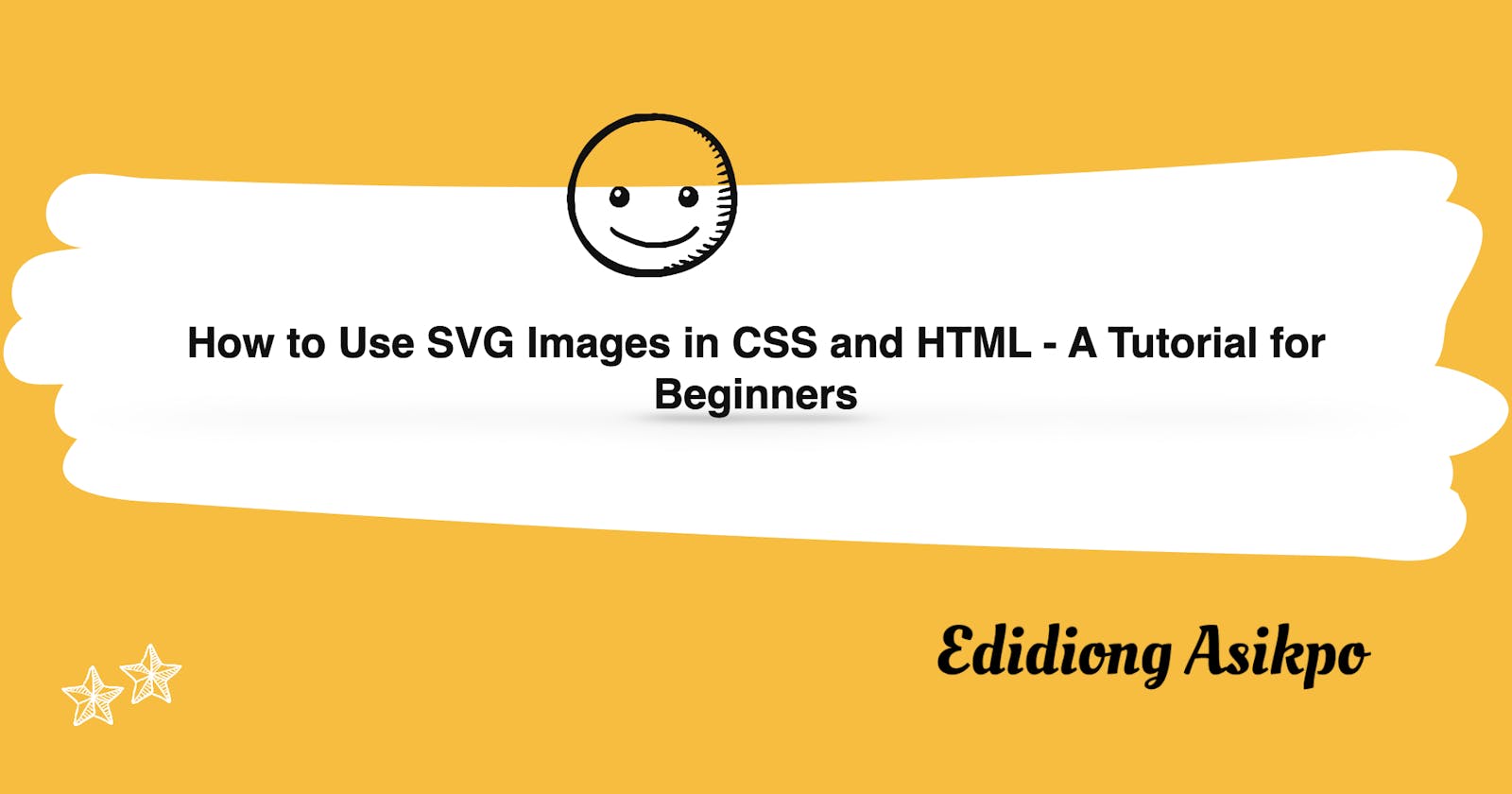 How to Use SVG Images in CSS and HTML – A Tutorial for Beginners