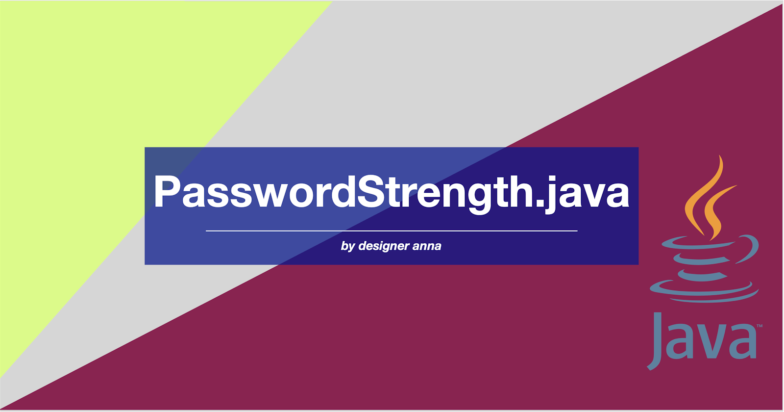 Password Strength Check Using Regex In Java