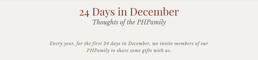 Banner for 24 Days in December