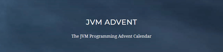 Banner for JVM Programming Advent Calendar
