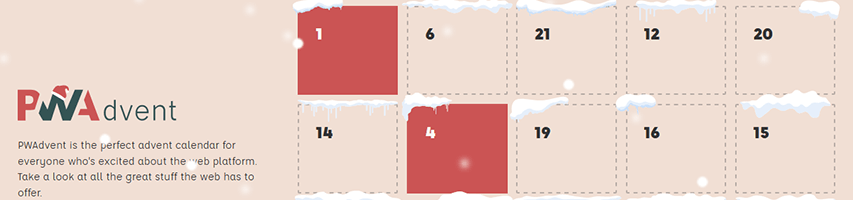 Banner for PWAdvent