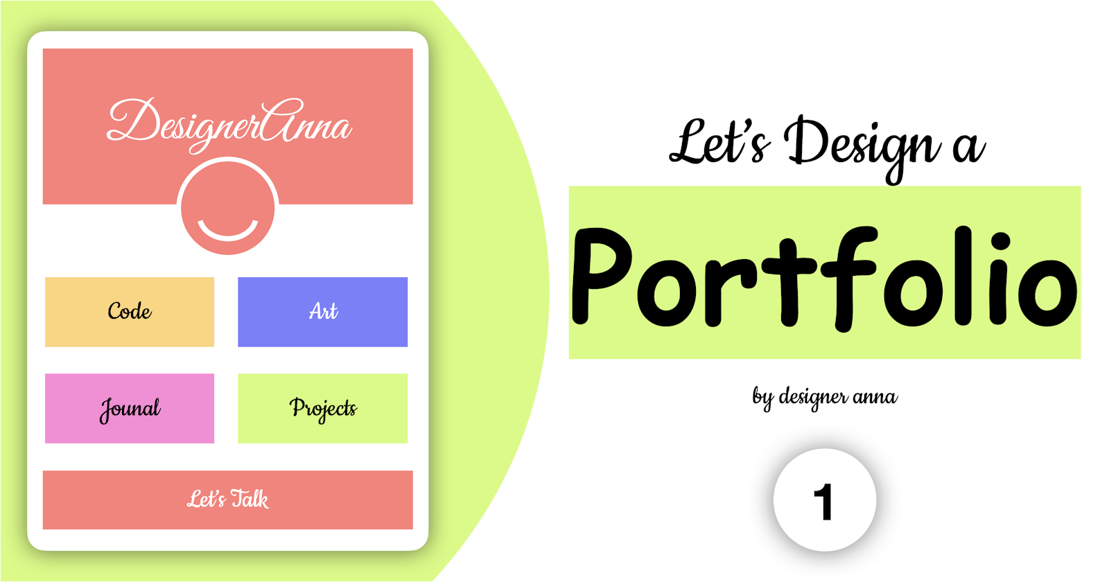 Let's Design A Portfolio (Initiation)