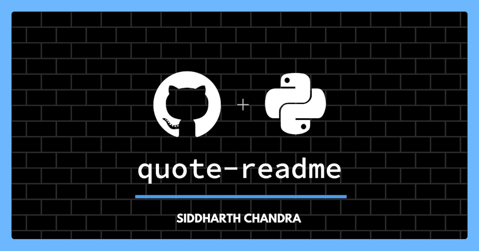 Quote - README, See wonderful quotes/fun-facts on your GitHub Profile README