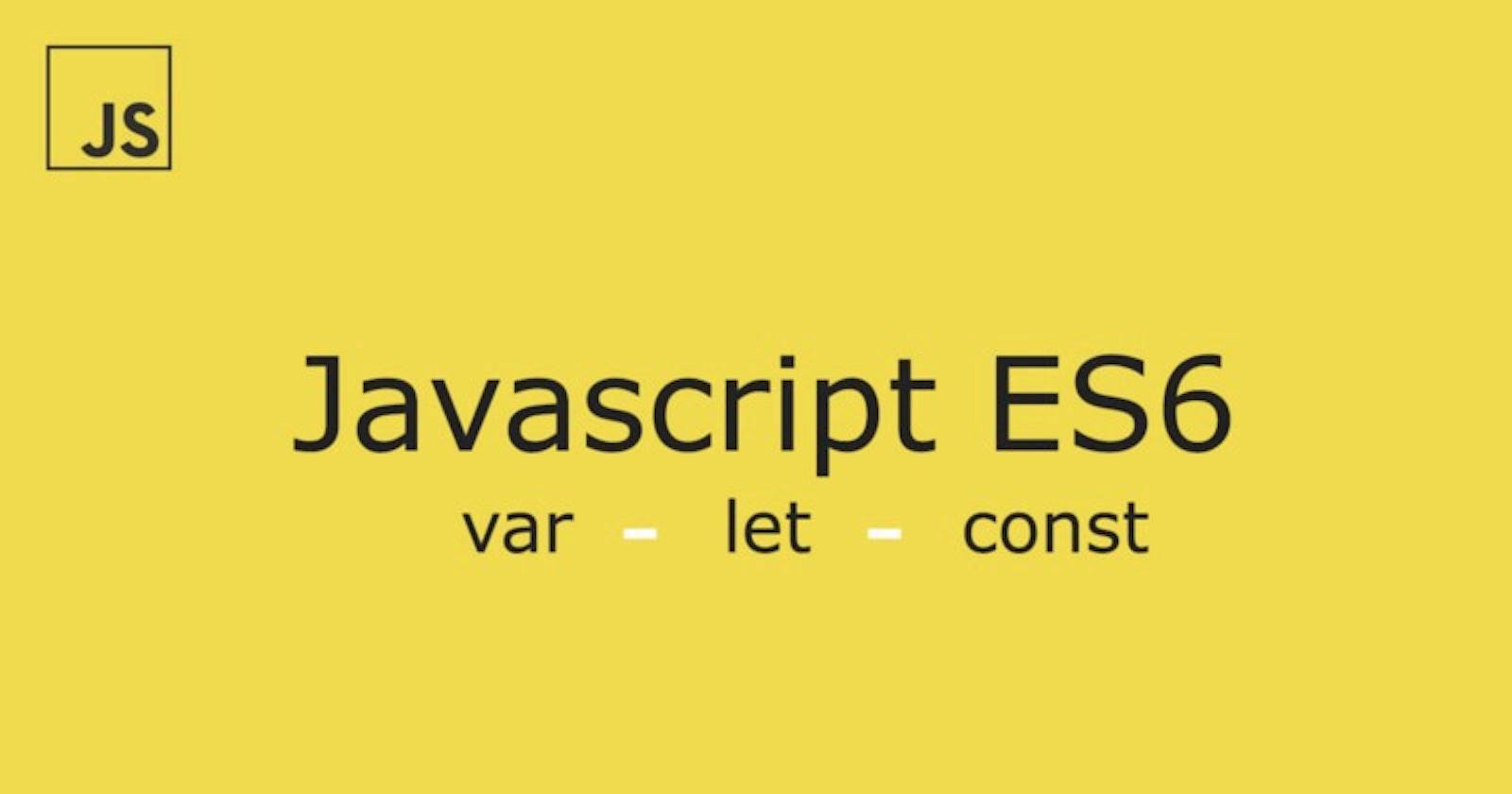 Explained - The Difference Between Var, Let and Const in JavaScript