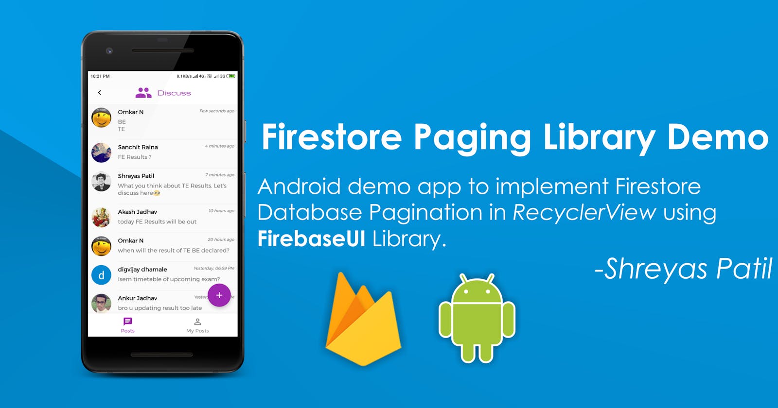 Firestore Pagination in Android — Using FirebaseUI Library 🔥