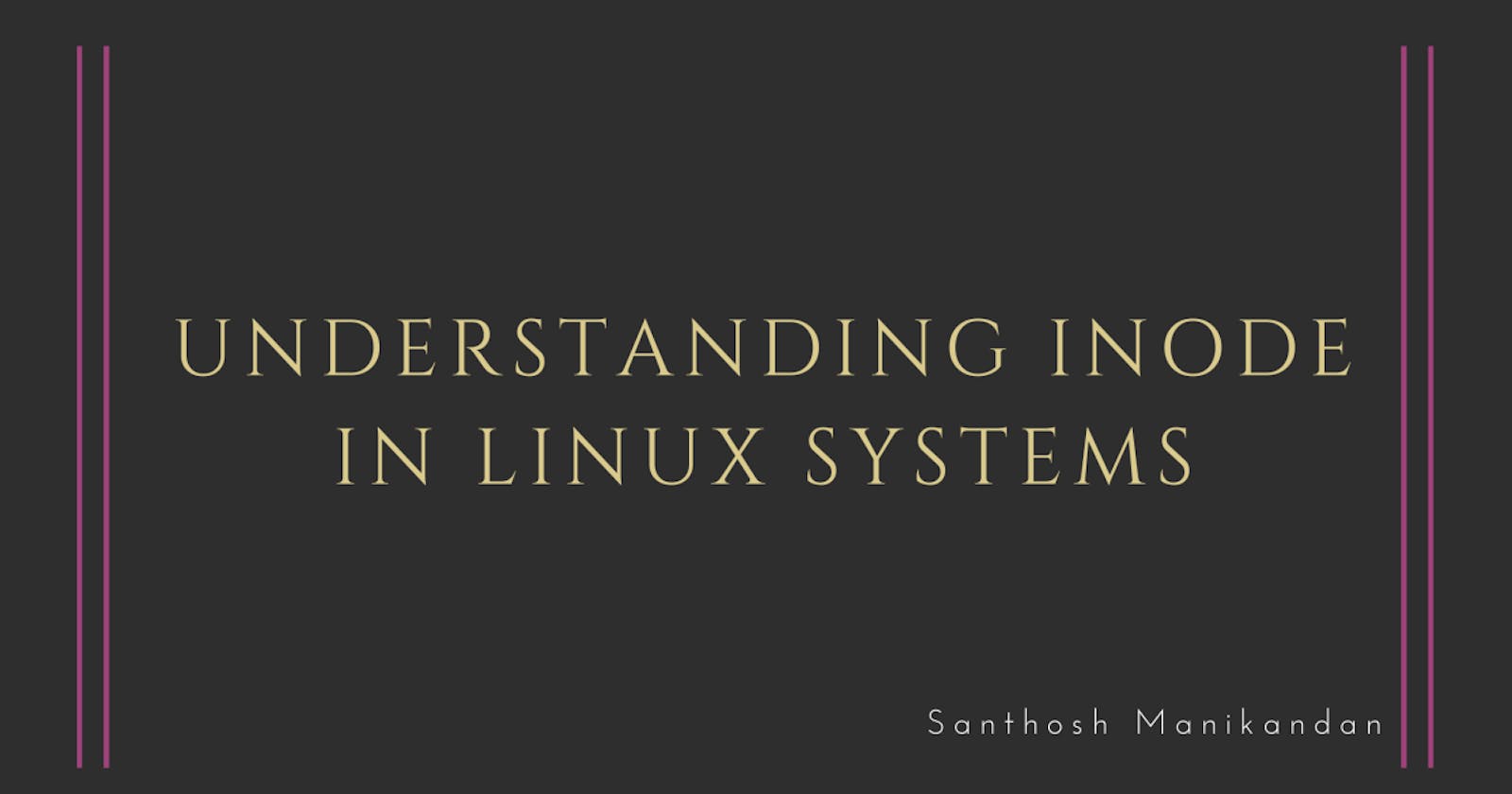 Understanding inode in Linux systems