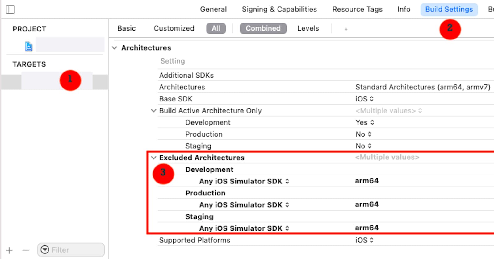 Xcode 12, building for iOS Simulator, but linking in object file built for iOS, file for architecture arm64