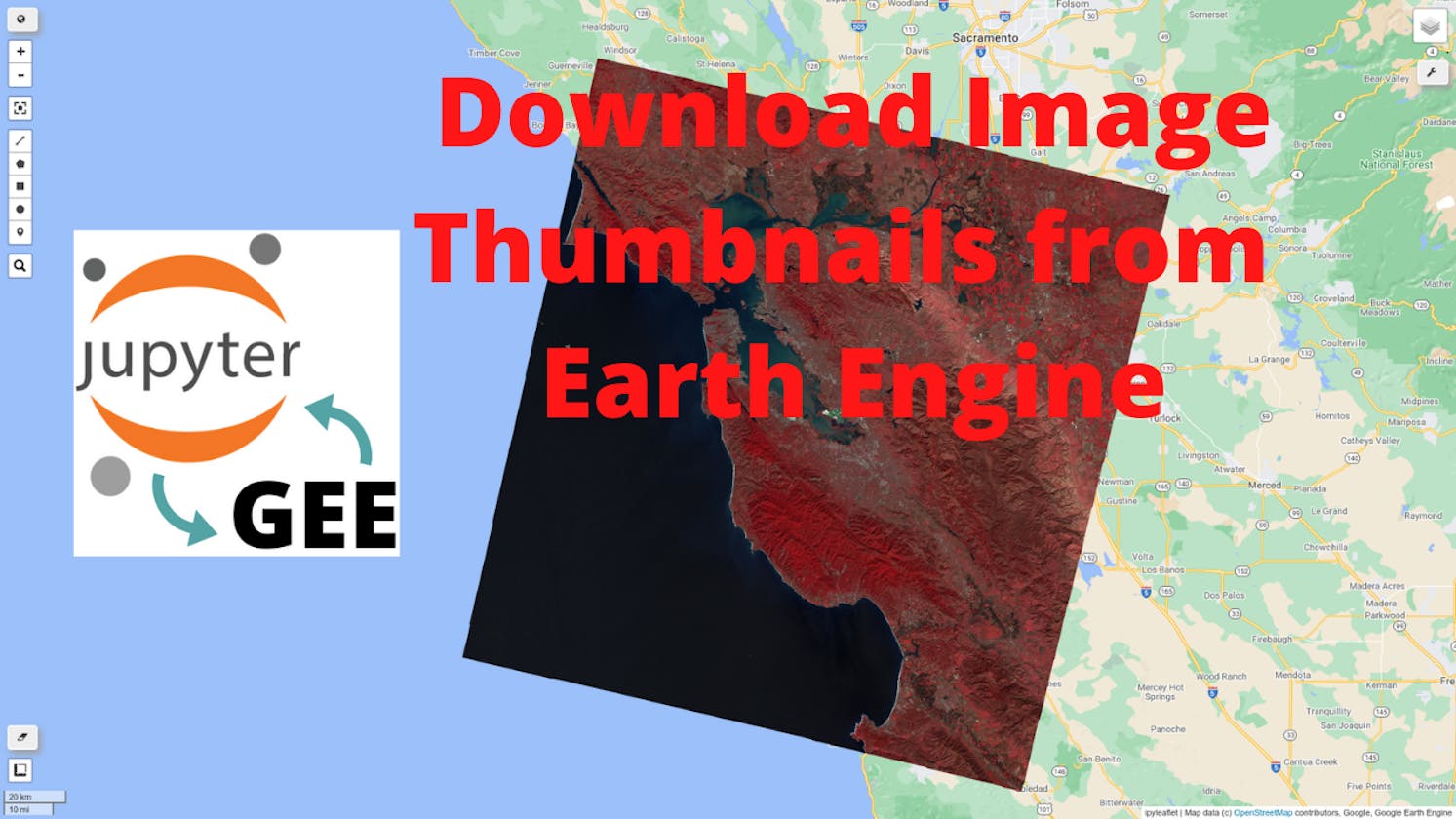 GEE Tutorial #47 - How to download image thumbnails from GEE