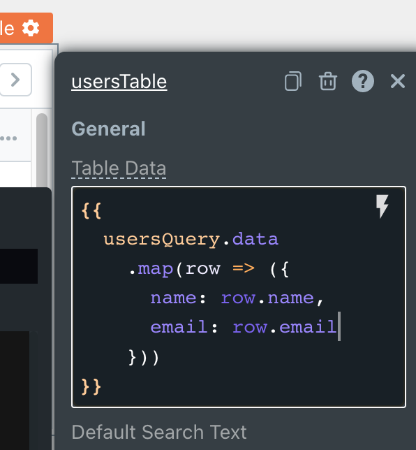 Evaluating JS in the browser for a low code product