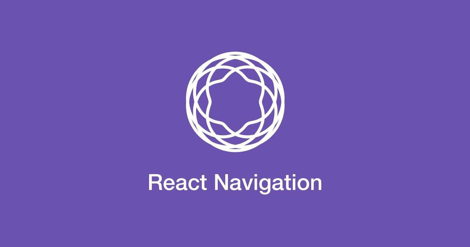 Setup Navigators & Screens using react-navigation Route Builder.