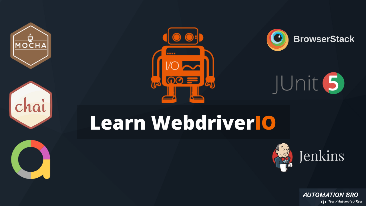 WebdriverIO Tutorial for Beginners