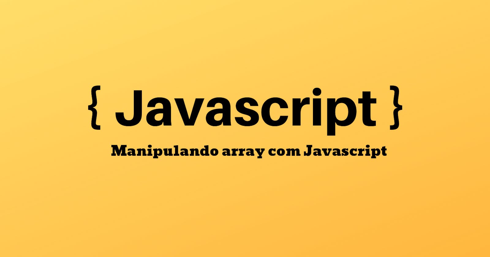 Métodos de arrays em JavaScript