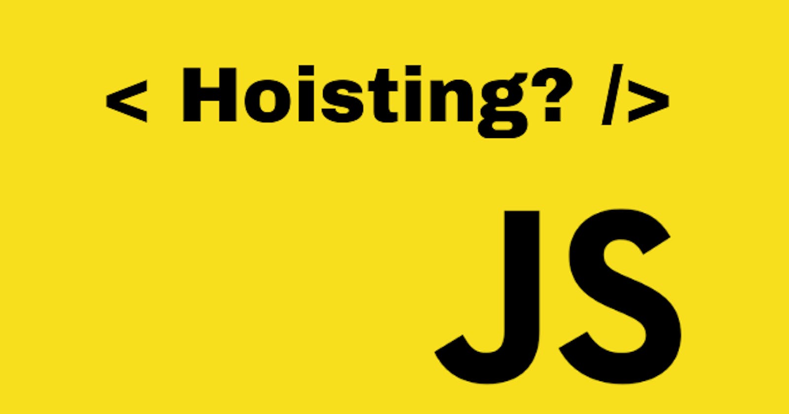 Hoisting in javascript variables