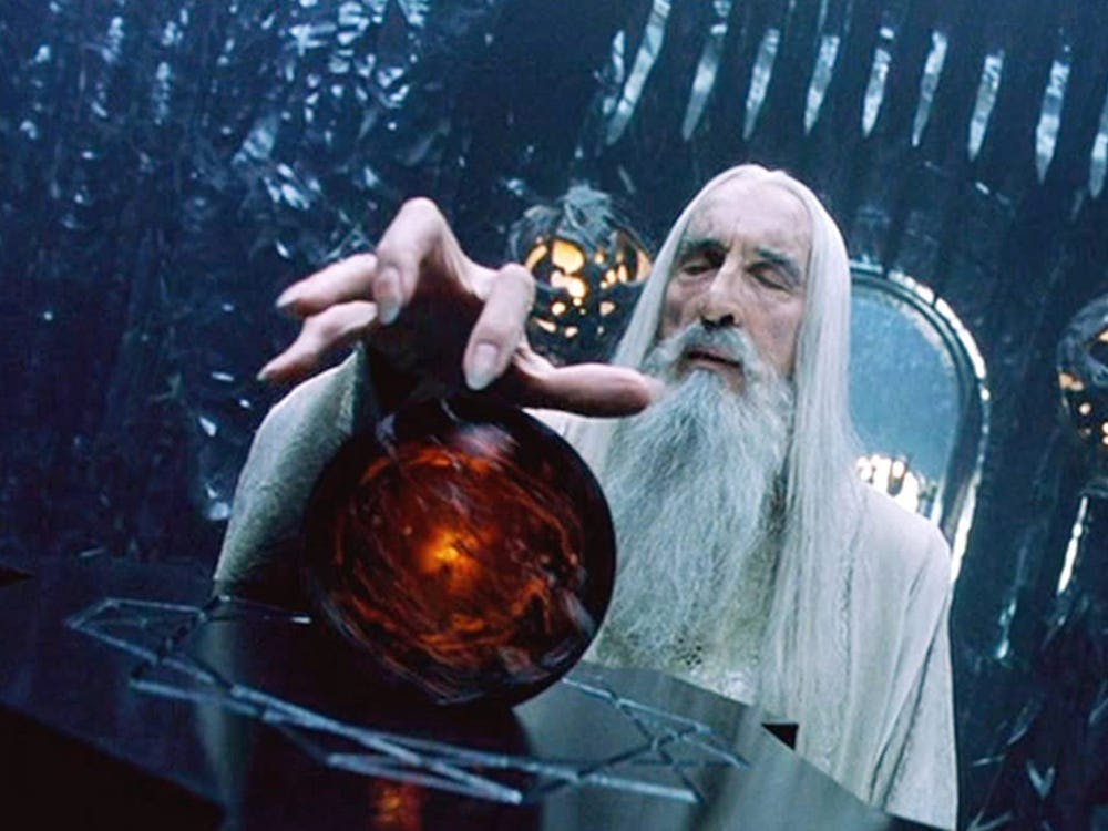 Saruman and his palantír