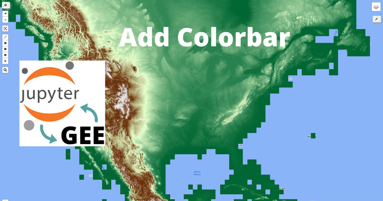 GEE Tutorial #49 - How to add a colorbar to the map