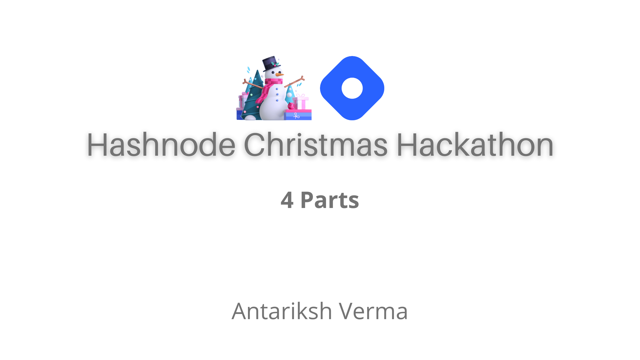 Hashnode Christmas Hackathon