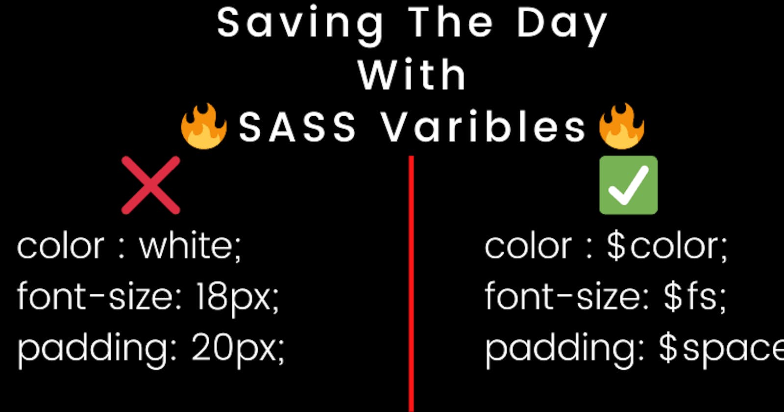 Deploy SCSS Variables & Save Everyday from Today🔥
