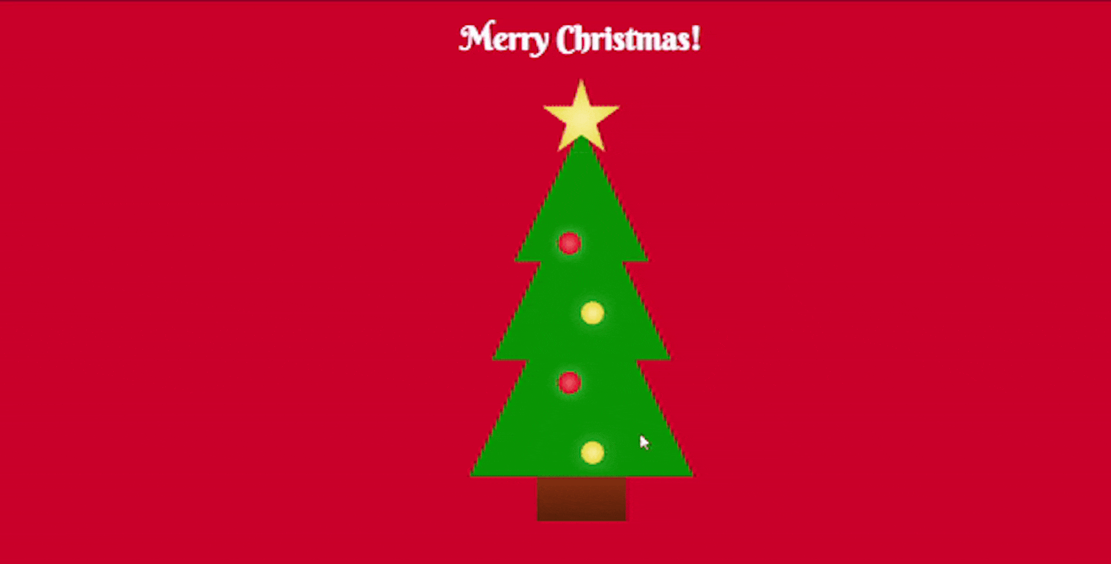 Creating an Animated Christmas Tree with CSS