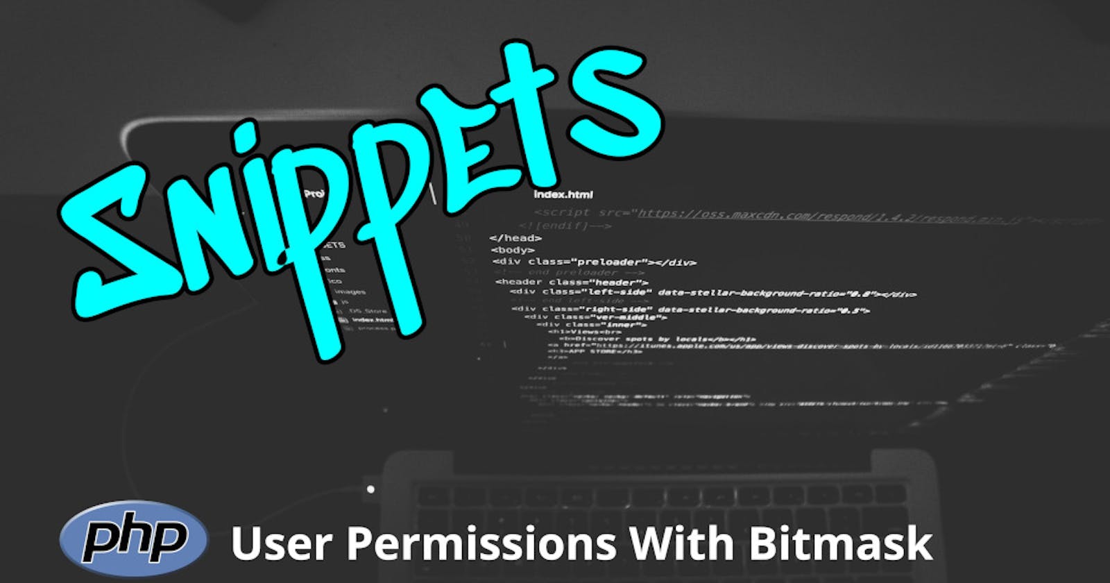 Snippets: User Permissions with Bitmask