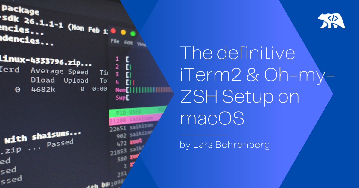How to Iterm2 & Oh-My-ZSH