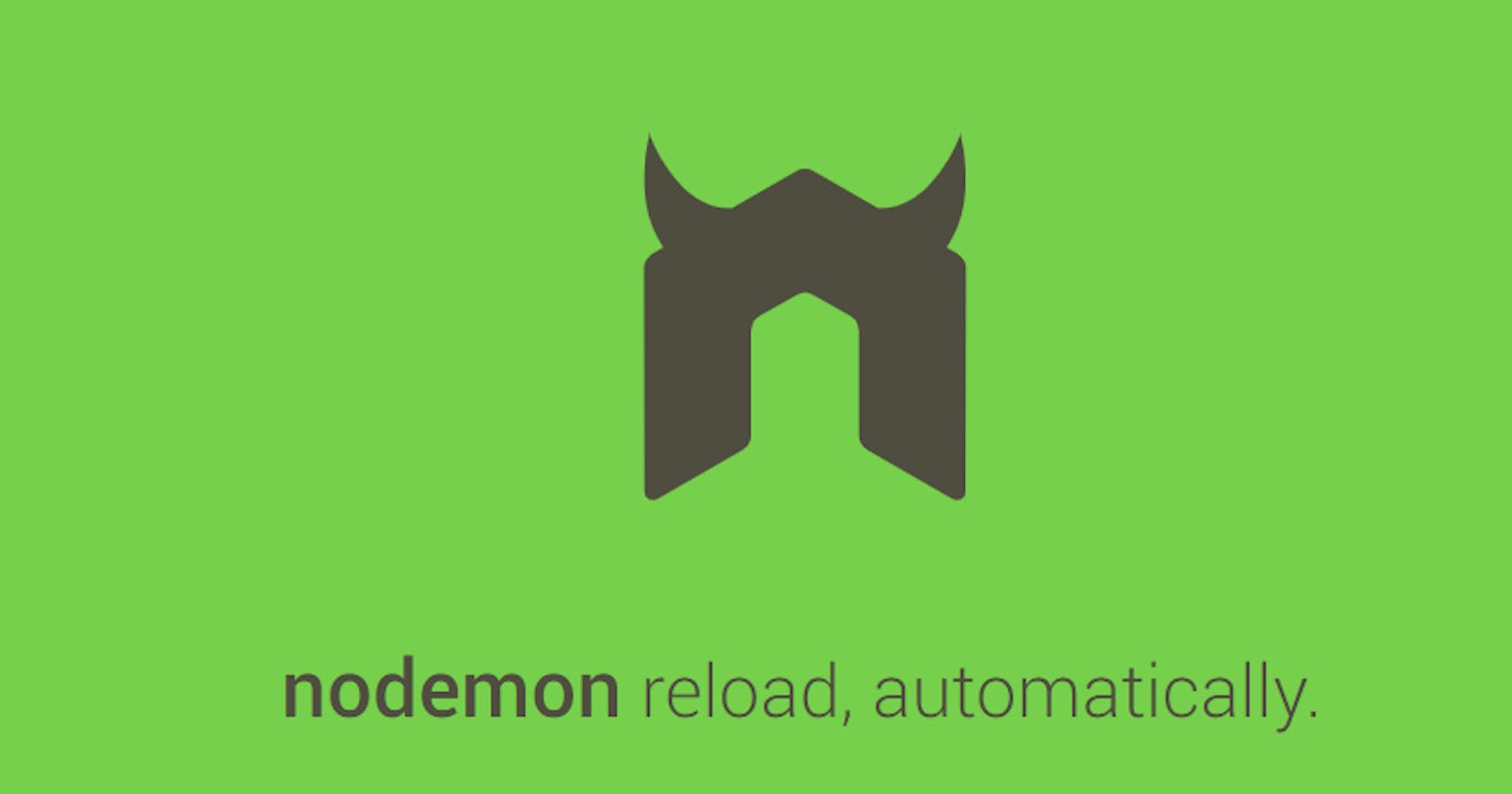 How to install Nodemon to your node apps