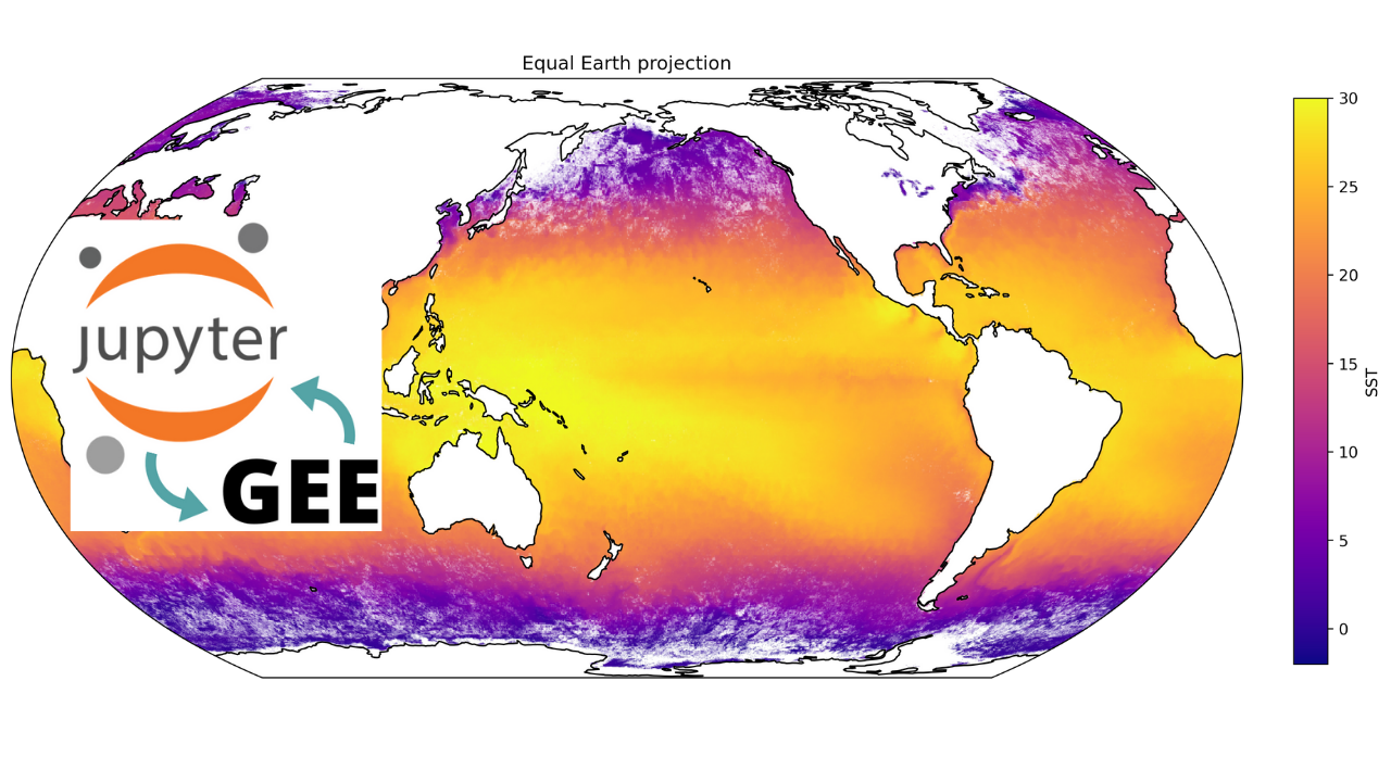 GEE Tutorial #51 - How to create publication quality maps with customized projections