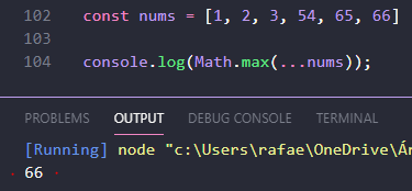 Javascript Spread Simulation Conhecendo o JavaScript: Spread e Rest