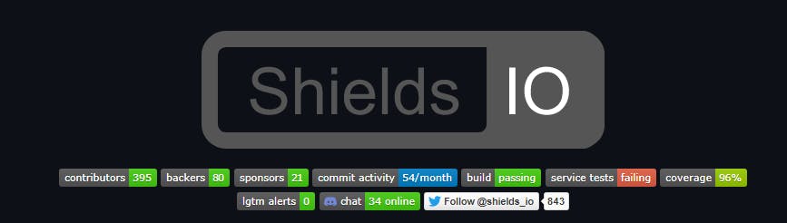 shields badges