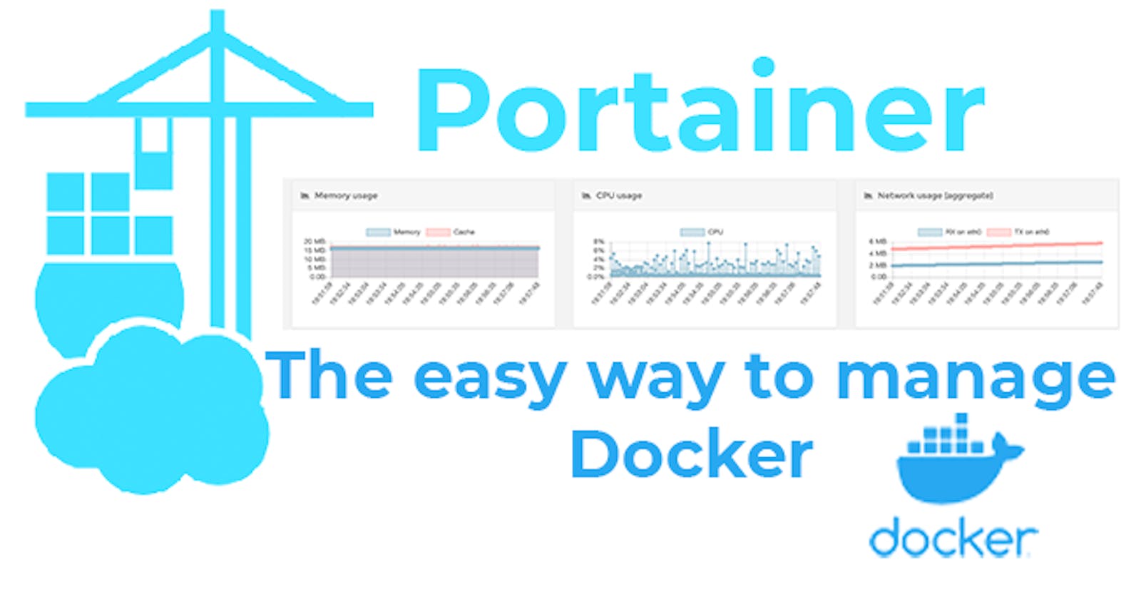 Docker visual manager: Portrainer