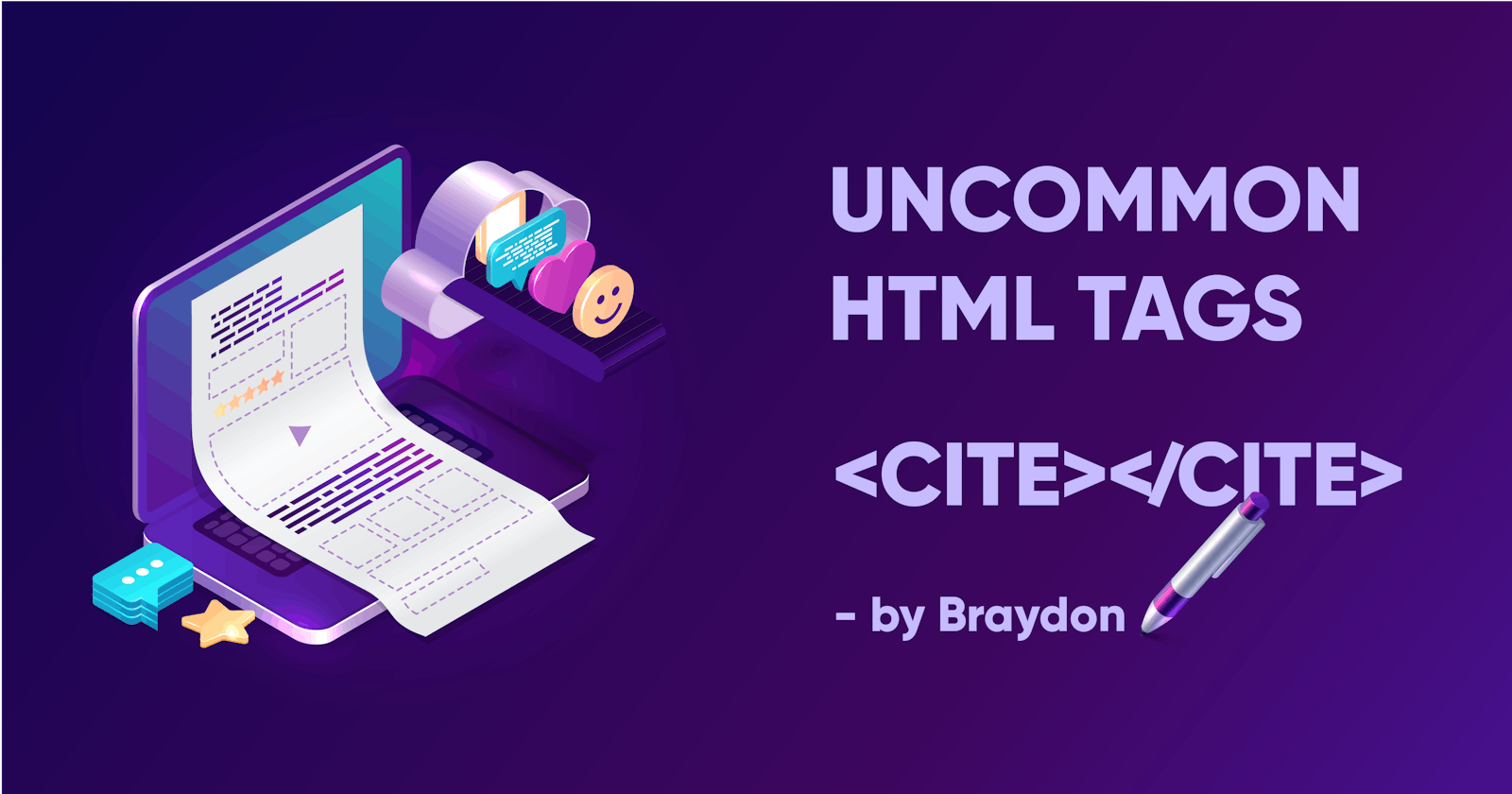 The cite HTML Tag