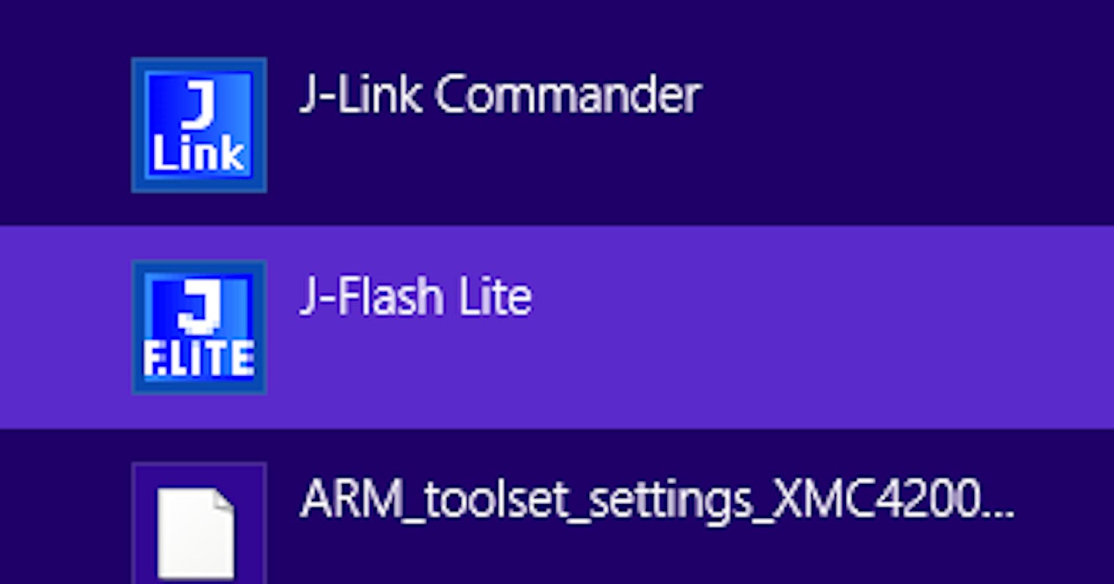 Load Hex file to LPC with JFlash-Lite