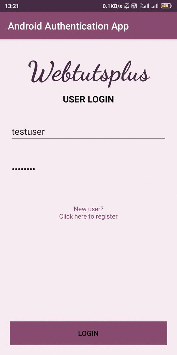 android app for spring backend,