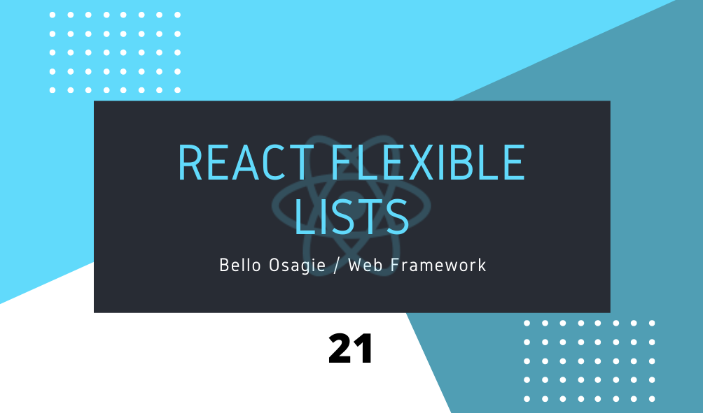React Flexible Lists