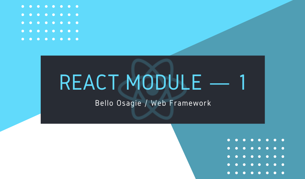 React module — 1